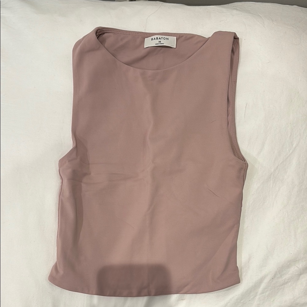 Babaton Women's Pink Sleeveless Top
